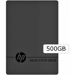 Disco Duro Externo Solido HP P600, 500GB, USB 3.1 Tipo-C.