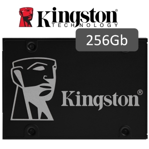 Disco Duro Solido SSD Kingston KC600, 256GB, SATA 6.0 Gbps, 2.5 - Interno