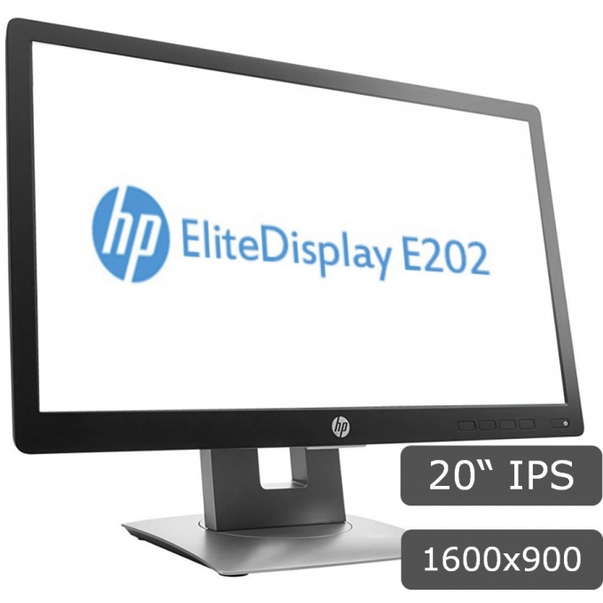 Monitor HP EliteDisplay E202 20pulgadas IPS 1600x900 Led HDMI USB DisplayPort - Open Box / HP