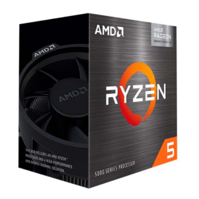 Procesador AMD Ryzen 5 5600G, 3.90 / 4.4GHz, 16MB L3, 6 Core, AM4, 7nm, 65W. / AMD
