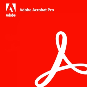 Licencia Adobe Acrobat Pro - Anual - Crea y Modifica archivos PDF ademas de funciones adicionales / ADOBE