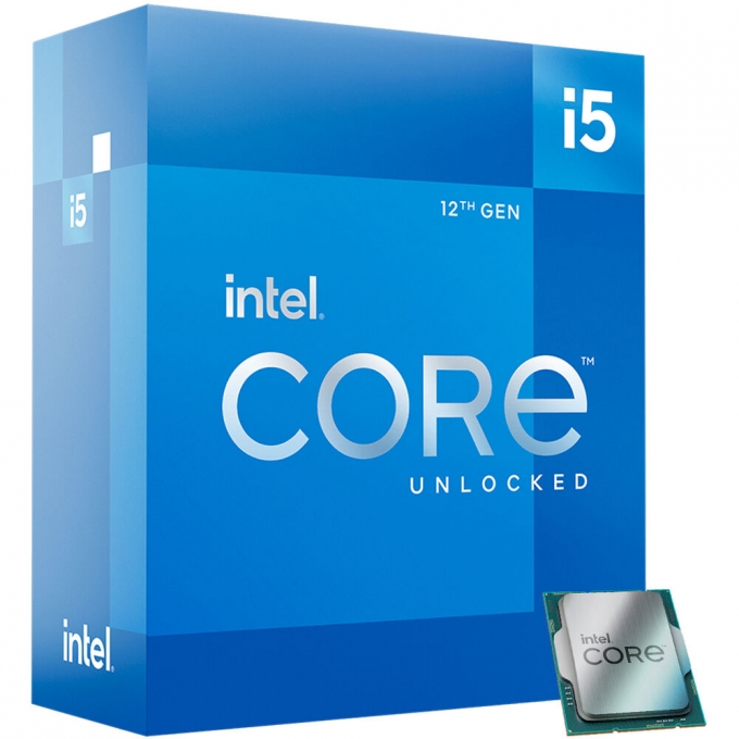 Procesador Intel Core i5-12600K 3.70/4.90GHz, 20MB Cache L3, LGA1700, 125W, 10 nm. / INTEL