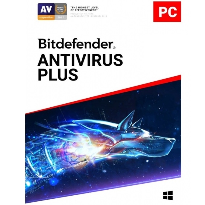 Licencia Antivirus Bitdefender Plus 1PC - 12 Meses - Virtual