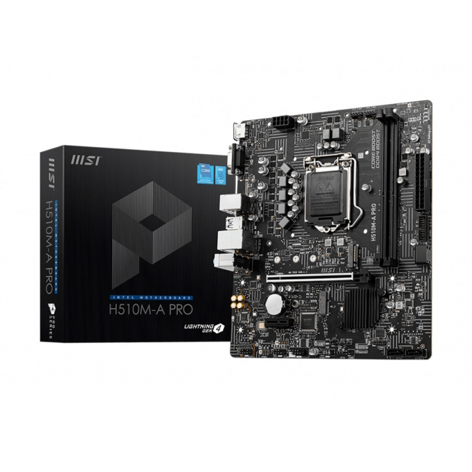 PLACA MADRE MSI H510M-A PRO ( H510M-A PRO ) LGA 1200 / MSI