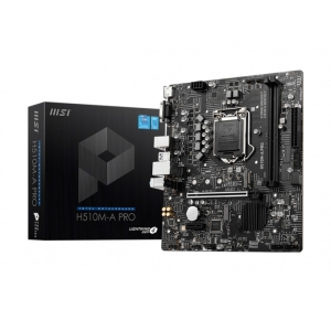 PLACA MADRE MSI H510M-A PRO ( H510M-A PRO ) LGA 1200 / MSI