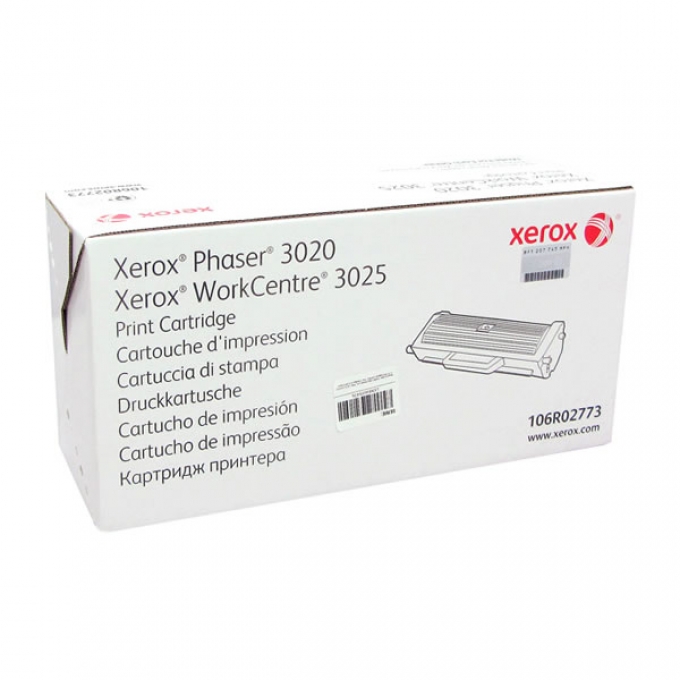 TONER XEROX 106R02773 PHASER 3020 / Workcentre 3025 - 1.500 PAGINAS / XEROX