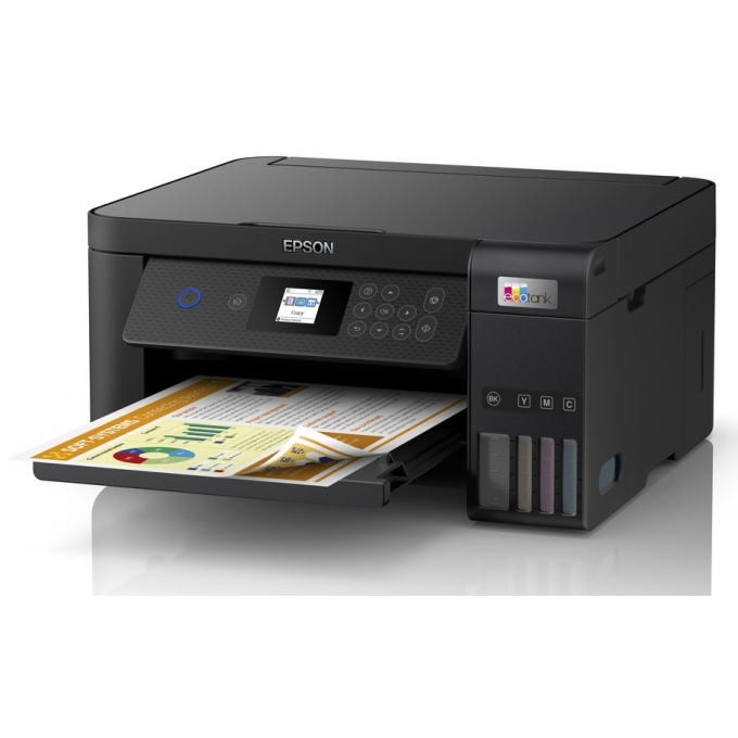 Impresora Epson Multifuncional L4260, Sistema Tinta continua, Inalambrico WiFi, USB, C11CJ63303 / EPSON