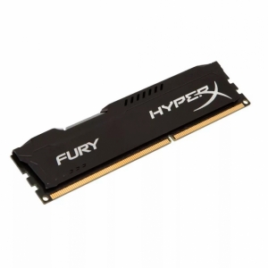 MEMORIA RAM HX316C10FB/8 Memoria Kingston HyperX Fury Black, 8GB, DDR3, 1600 MHz, CL10 - para PC de escritorio