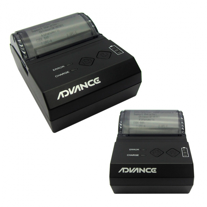Impresora Termica Inalambrica Advance ADV-7011, Bluetooth, USB, Negra, ADV-7011N / ADVANCE