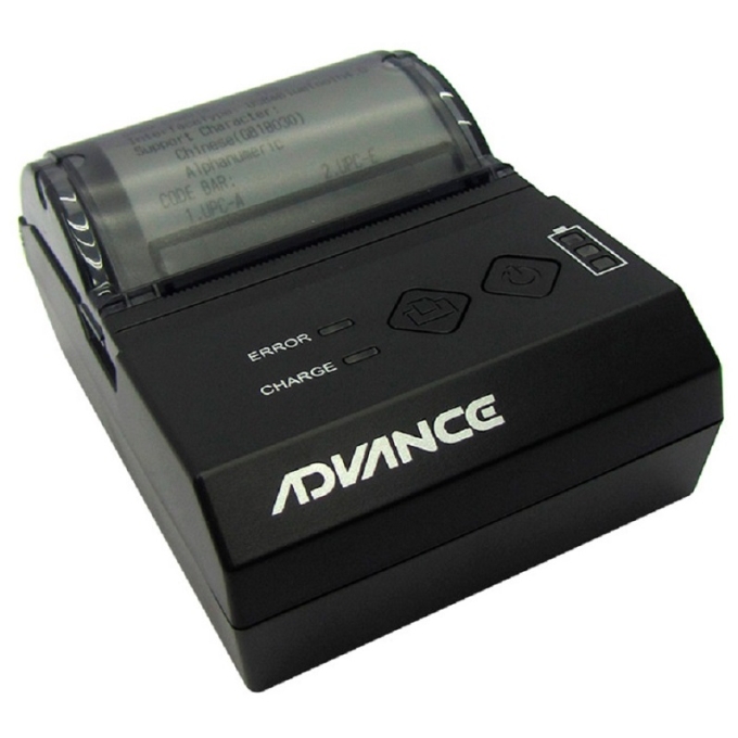 Impresora Termica Inalambrica Advance ADV-7011, Bluetooth, USB, Negra, ADV-7011N / ADVANCE