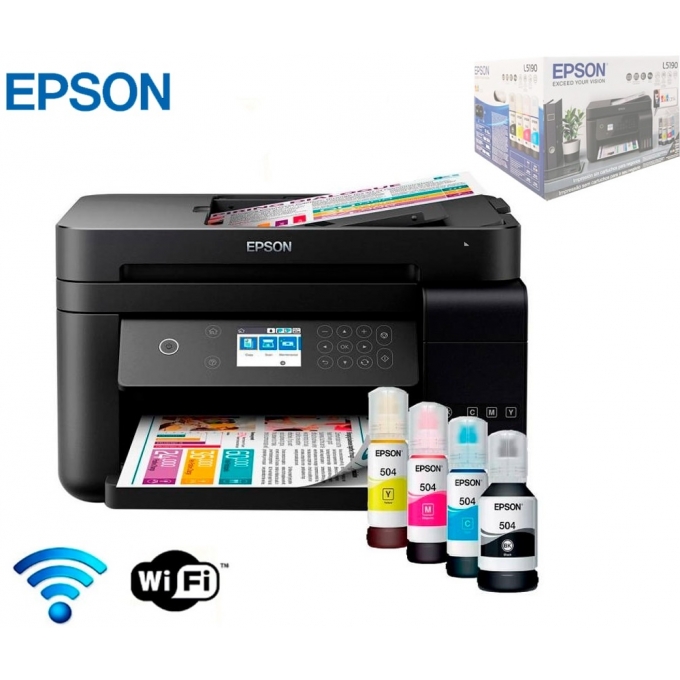 Impresora Multifuncional Epson L5290 EcoTank Wi-Fi Sistema Continup