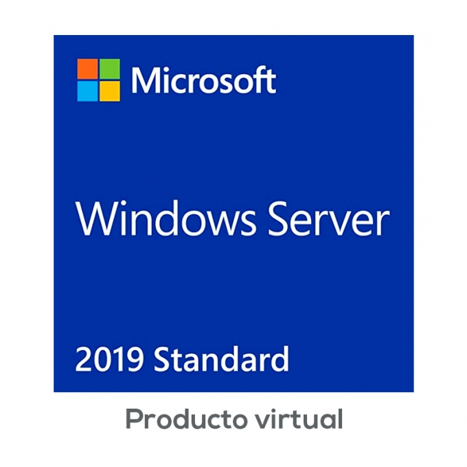 Licencia Microsoft Windows Server 2019 Standard 64 Bit 1pk Oem Español 0803