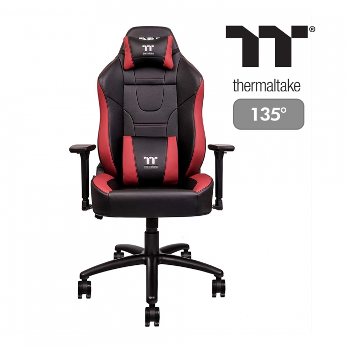 Silla Gamer para juegos U Comfort, Color Negro / Rojo. / THERMALTAKE