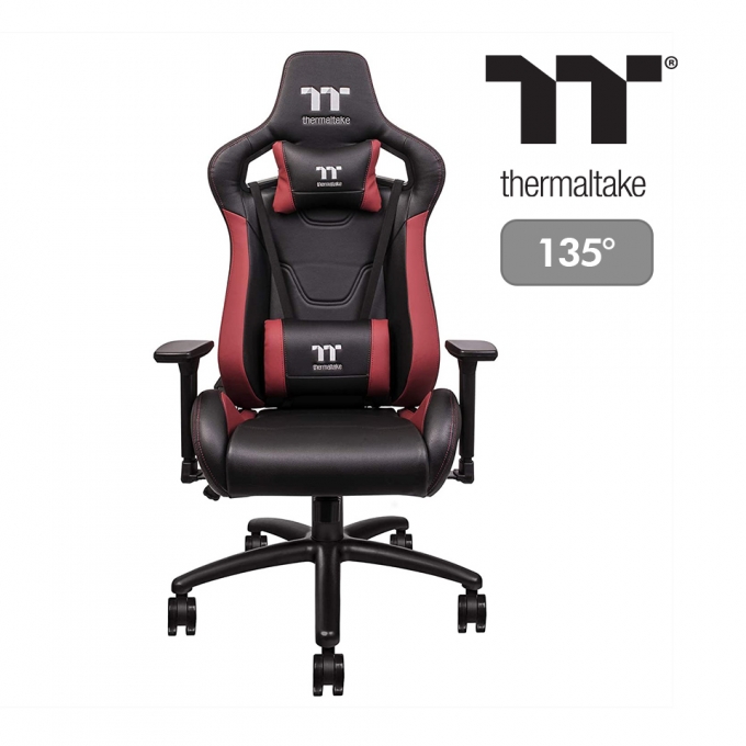 Silla Gamer para juegos U Fit, Color Negro / Rojo. / THERMALTAKE