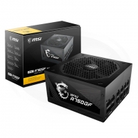 Fuente de alimentacion MSI MPG A750GF, 750W, ATX, Hasta 90% de eficiencia (80 Plus Gold) / MSI