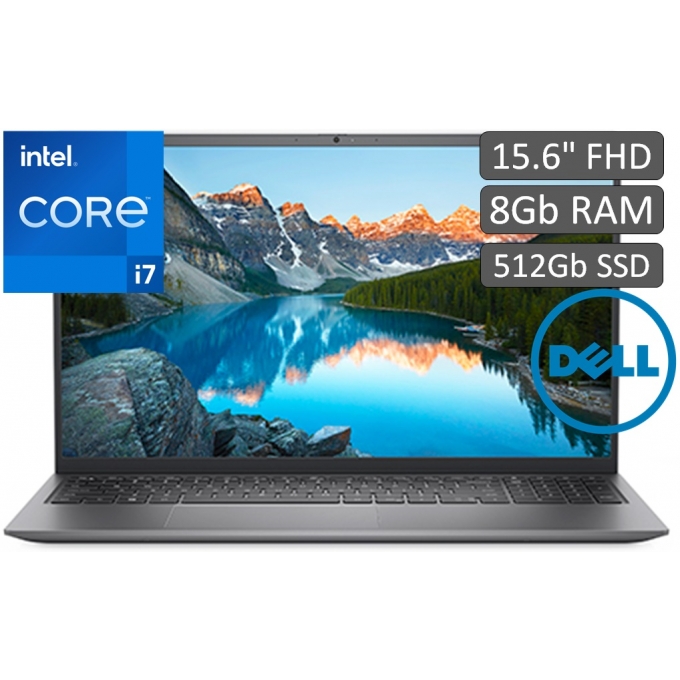 PORTATIL DELL INSPIRON 5510 PROCESADOR COREI7 11390H , MEMORIA 8GB 3200MHZ, DISCO SSD 512 GRAFICO INTEGRADO IRIS X GRAPHICS GARANTIA 12 MESES CON EL F