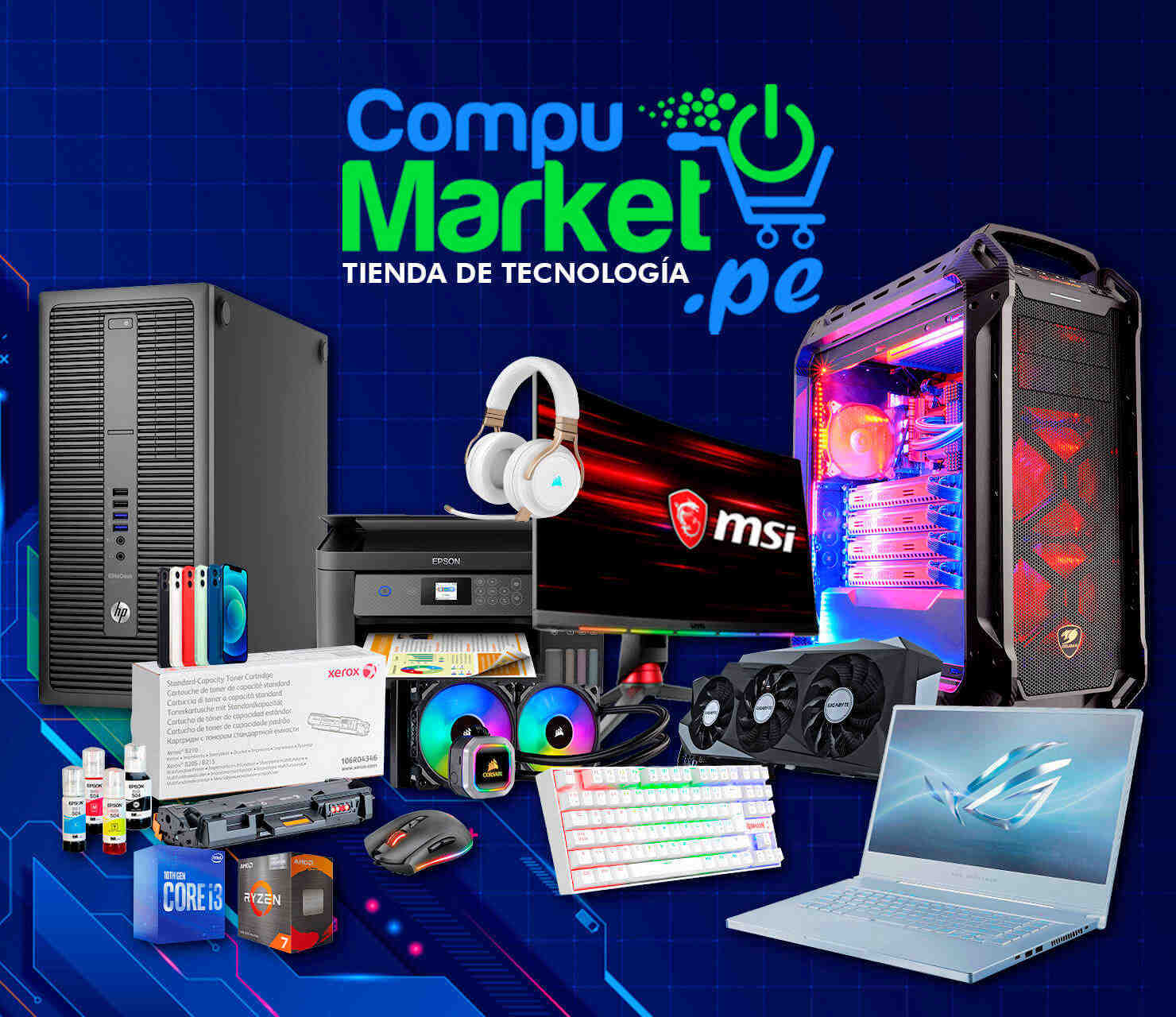Laptops, Computadoras, Impresoras y Accesorios disponibles